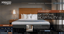 Desktop Screenshot of norwood-hotel.com