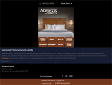 Tablet Screenshot of norwood-hotel.com